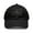 Black / Black patch, variant on Dad Hat with Leather Patch (Rectangle)
