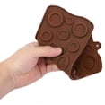 thumbnail image 1 of Homemade Button Chocolate Cake  Silicone Molds Lips Shape Baking Tool For Making Chocolate Candy  Muffin Cupcake Brownie Cake Pudding Baking, 1 of 1
