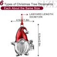 thumbnail image 2 of FAMALL Christmas Tree Ornaments, 6PCS - Santa Claus, Life Tree, Loving Dog, Snowman, Letters, Snowflake, 2 of 7
