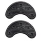 thumbnail image 1 of Puntas de zapatos de goma antideslizantes Hugo Stick on Shoe Sole Stiletto Negro 62x26mm, 1 of 9