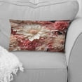 thumbnail image 2 of Designart "Blush Lace Whispering Blooms II" Floral Printed Throw Pillow, 2 of 5
