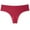 Burgundy, variant on Thongs for Women Seamless Underwear Low Rise Panties Thong Beige XS