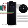 thumbnail image 2 of 5 Gallon Hot & Cold Water Dispenses Water Cooler Dispenser Top Loading for Home Black2, 2 of 8