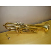 WEEKEND SALE Sai Musical Trumpet Bb Brass With Case Mouthpiece Nicely Tuned