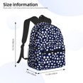 thumbnail image 4 of Fotbe Daisies Flowers Lightweight Casual Laptop Backpack for Men and Women, Daily use Waterproof backpack, Backpack for College, 4 of 8