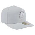 thumbnail image 3 of Men's New Era  Gray San Francisco Giants Colorpack 59FIFTY Fitted Hat, 3 of 6