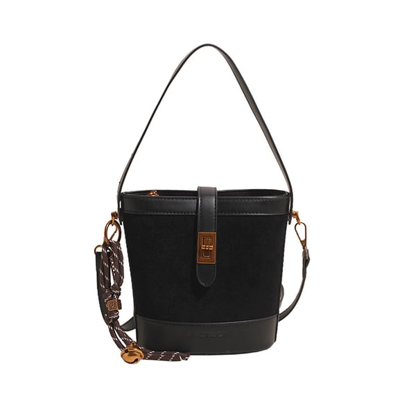 Bmisegm Women's Design Fashion Bag Leopard Print Series Carry One Shoulder Messenger Bags Black
