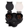 thumbnail image 5 of 13-pin to 7-pin trailer plug adapter Dual socket plug conversion adapter compatible with all trailer plugs, 5 of 5