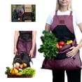 thumbnail image 1 of Delantal de jardinería Grace and August Garden, 7 bolsillos, impermeable, 1 of 6