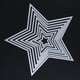 thumbnail image 5 of Cuadros Decorativos Plantillas de troqueles de corte de Metal para álbum de recortes DIY Tarjeta de álbum de fotos regalo estrella, 5 of 7