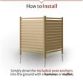 thumbnail image 6 of Waverly Louvered Screen Kit, 6 of 11