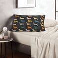 thumbnail image 6 of Balery Plaid Dachshund Bedding Queen Pillow Cases - Envelope Closure - Soft Brushed Microfiber Fabric - Shrinkage and Fade Resistant Pillow Cases-14"x20", 6 of 6