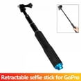 thumbnail image 2 of Selfie Stick Aluminum Alloy Adjustable Monopod Extension Rod For GoPro Hero 13 12 11 10 9 7 6 5 Insta360 X4 X3 DJI Action 5 4 3, 2 of 9