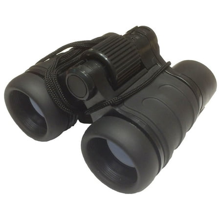 4x Mini Black Binoculars with Blue Coated Lenses : ( Pack of 6 Pcs )