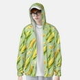 thumbnail image 2 of KLL Veste à Capuche Extérieure Protection Solaire UPF 50+ pour Hommes et Femmes, Manches Longues, Pêche, Randonnée, Performance, XX-Grand, 2 of 7