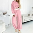 thumbnail image 2 of Sevevn Women's 2 Piece Outfits Sweatsuit Sets Oversized Hoodies Wide Leg Sweatpant Tracksuit 2025 Fall Matching, 2 of 6