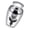 Silver, variant on ANXPTIME Elegant Keepsakes Small Urn Motorbike Riding in Heaven Memorial Ashes Container