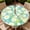 Daisy Bloom, variant on ARTSLION Round Outdoor Tablecloth For Up To 36in With Umbrella Hole & Zipper Waterproof Elastic Edge Fitted Table Cover Big Sunflower For Patio Picnic Party, Palm Grove