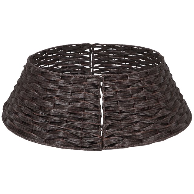 Collier d'Arbre pour Usage Intérieur Extérieur Cadre en Métal Café 1Ensemble 23.6X15.7X6.7In