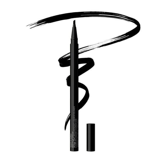 wet n wild Breakup Proof Wing Out Waterproof Liquid Eyeliner, Ultra Black