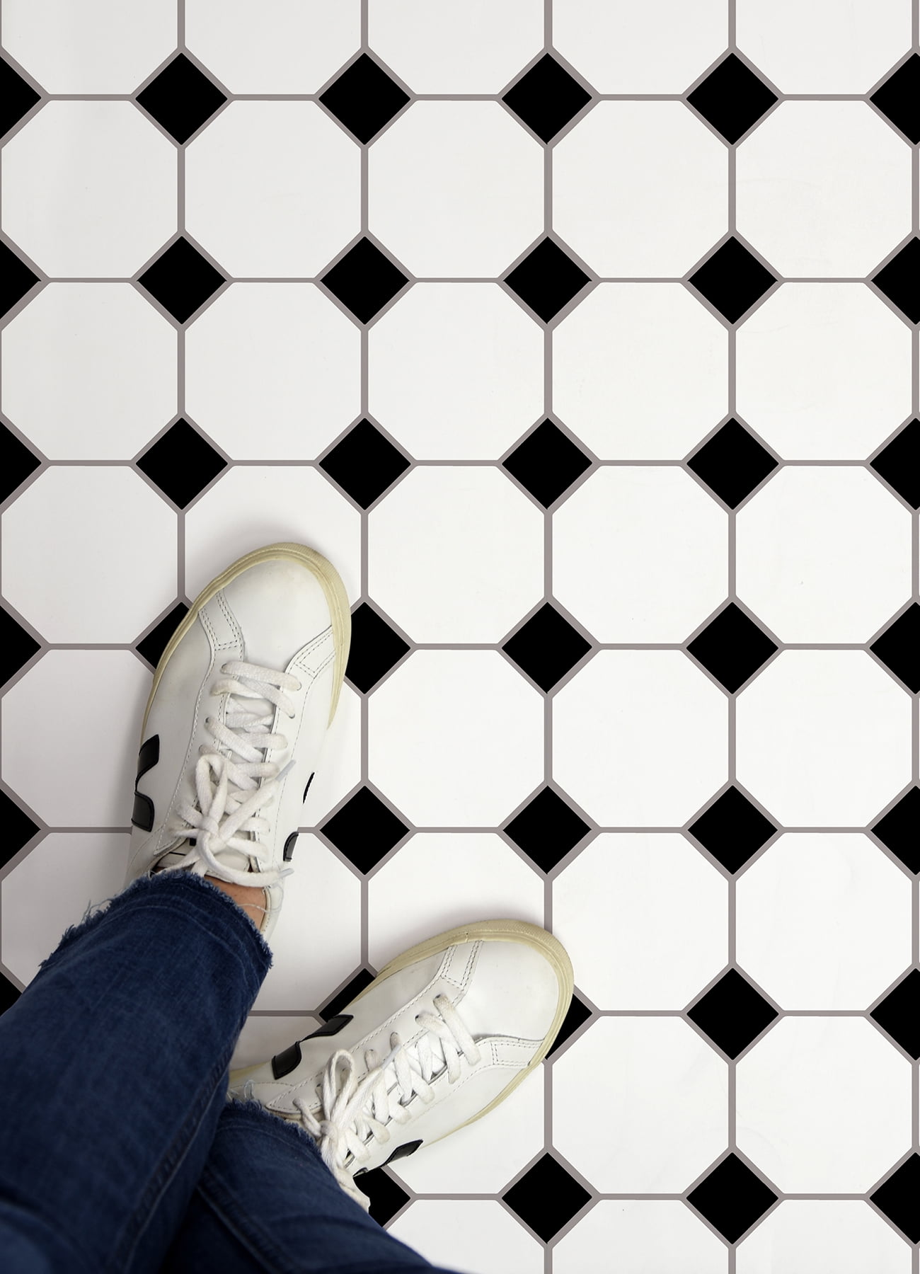 FloorPops 12-in by 12-in Hudson Vinyl Peel & Stick Floor Tiles