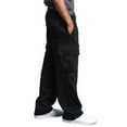 thumbnail image 5 of Ma&Baby Men's Urban Straight Leg Jogger Cotton Fleece Cargo Pocket Sweat Pants, 5 of 7