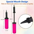 thumbnail image 4 of Balloon Pump 2 Pack Hand Manual Inflator, Balloon Manual Pump Blower Pump Suitable for Party Decoration Balloons Balloon Arch Kit Balloon Garland Foil & Confetti Balloon, 4 of 7