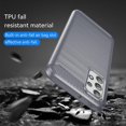 thumbnail image 6 of for Samsung Galaxy A23 5G case,Galaxy A23 case with HD Screen Protector,Fashion Shock-Absorption Flexible TPU Bumper Soft Rubber Protective Case Cove for Samsung Galaxy A23 (Gray Brushed TPU), 6 of 16