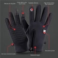 thumbnail image 2 of Naiovety Guantes de invierno Envoltura de mano Suministros de ciclismo Equipo de esquí a prueba de viento Guante térmico Multipropósito Ciclismo Gris/M, 2 of 6