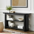 thumbnail image 2 of Calix Console Table in Black, 2 of 9