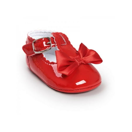 

Baby Toddler Girl s Shoe Bow-knot Princess Shoe Fashion Anti-slip Shoes