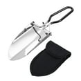 thumbnail image 4 of Colaxi Folding Gardening Trowel, Small Hand Spade Home Camping Spade Mini Spade for Agricultural Transplanting Backyard Yard Soil Black with Bag, 4 of 10