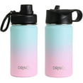 thumbnail image 3 of Drinco Water Bottle Double Wall Vacuum Insulated Stainless Steel, 14oz Macaron, 3 of 5