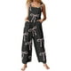 thumbnail image 1 of Mono con bolsillos estampados para mujer 2025, sin mangas, corte regular con estampado elegante, versátil para ocasiones informales/formales, 1 of 6