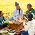 thumbnail image 6 of Independence Day Canvas Picnic Mat - Waterproof Beach Blanket for Outdoor Travel and Camping - Portable Lightweight Mat with Carrying Strap for Picnics, Hiking, and BBQs, 6 of 6