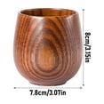 thumbnail image 3 of Wooden Tea Cups Natural Bamboo Coffee Mug Wine Mug Camping Cup Travel Craft Tea Drinking Cup Gift Outdoor Mug for Drinking Tea Coffee Wine Beer or Hot Drinks, 3 of 4