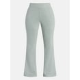 thumbnail image 3 of Athletic Works Women's Bi-Color Flare Pants, 30.5" Inseam, Sizes XS-XXXL, 3 of 5
