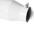 thumbnail image 5 of Universal Stainless Truck Angled White 15 inch Bolt-On Exhaust Tip 4 In 6 Out, 5 of 6