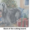 thumbnail image 5 of Scottish Deerhound Cozy Christmas Glass Cutting Board Large 12 in x 15 in, 5 of 5