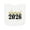 AA-White, variant on Inktastic My First New Year 2026 Baby Terry Cloth Bib