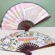 thumbnail image 2 of Abanico plegable MINISO Anime Sanrio Kuromi My Melody Cinnamoroll Abanico plegable portátil Mango de madera Abanico de mano de verano, 2 of 3