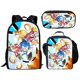 thumbnail image 1 of El conjunto de mochila transfronteriza de Sonic Anime para estudiantes de primaria incluye bolsa de almuerzo y estuche para lápices, material de nailon duradero, 1 of 5