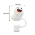 thumbnail image 3 of Halloween Silicone Straw Cap Silicone Straw Cap For 10mm Calibre Straws For Cup Drinking Dust Cap Straw Tips Cover Accessory, 3 of 4
