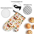 thumbnail image 3 of Fotbe Fall Farm Pumpkin for 4Pcs Oven Mitts and Pot Holders, 500℉ Heat Resistant Oven Mitts , Non-Slip Silicone Surface Safe for Baking, Cooking, BBQ, 3 of 6