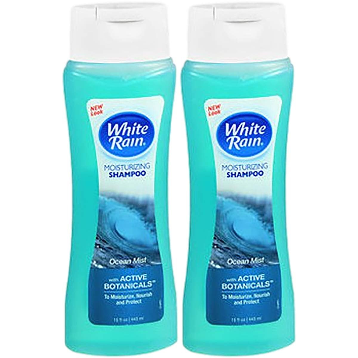 White Rain Shampoo Ocean Mist 15 OZ Buy Packs and SAVE Pack of 2