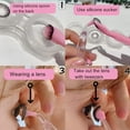 thumbnail image 4 of Contact Lens Remover Tweezers and Suction Cup Contact Lens Inserter Remover for Travel, 4 of 6