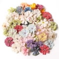 thumbnail image 2 of Mini cabezas de margaritas de seda para decoración del hogar, flores artificiales para álbum de recortes, accesorios de tocado de corona de Navidad, 4,5 CM, a granel, 2 of 4