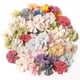 thumbnail image 2 of Mini cabezas de margaritas de seda para decoración del hogar, flores artificiales para álbum de recortes, accesorios de tocado de corona de Navidad, 4,5 CM, a granel, 2 of 4