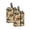 2PCS, variant on Lizard Camouflage Camo 2PCS Portable Travel Shoe Organizer Bag with Carrying Handle, Shoe Toiletry & Gear Storage Pouch for Suitcases