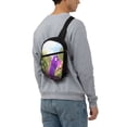 thumbnail image 7 of Lsque Pikmin Pattern Chest Package – Foldable Waterproof Chest Bag with Adjustable Shoulder Strap, Double Zipper Compartments & D-Buckle Design, 7 of 7